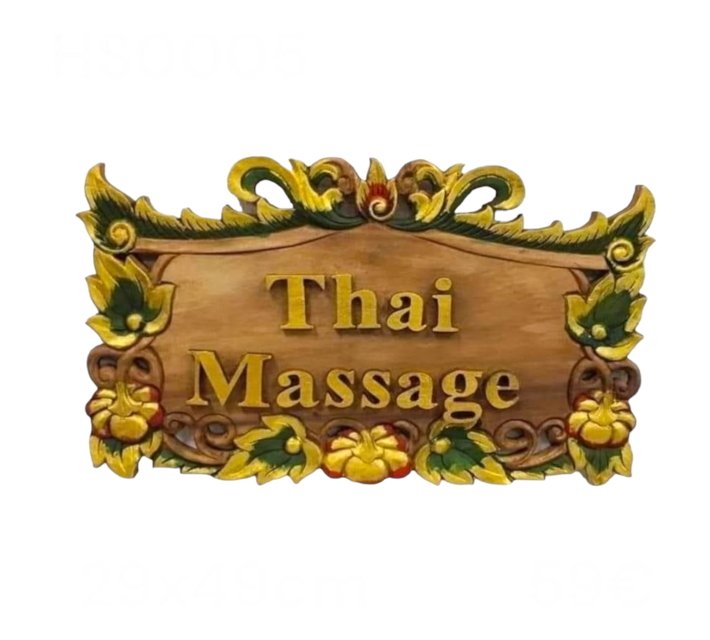 Schild "Thai Massage"