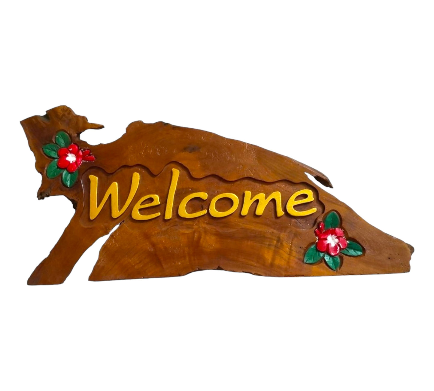 Schild "Welcome" in verschiedenen Variationen