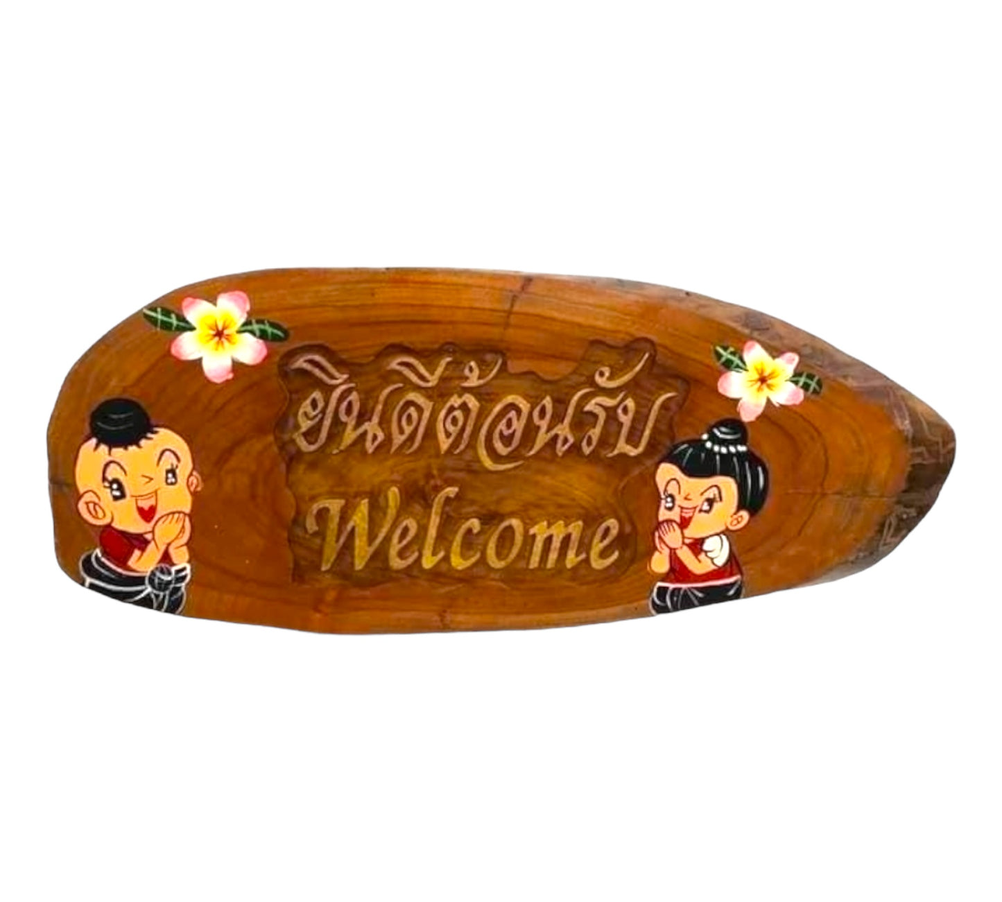 Schild "Welcome" in verschiedenen Variationen