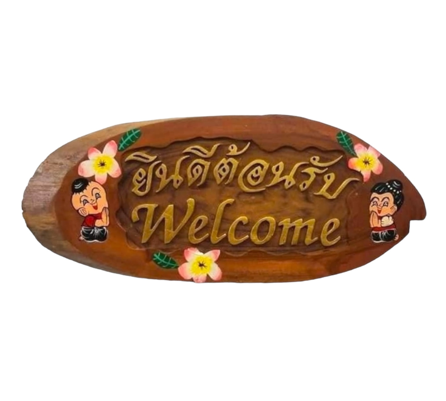 Schild "Welcome" in verschiedenen Variationen