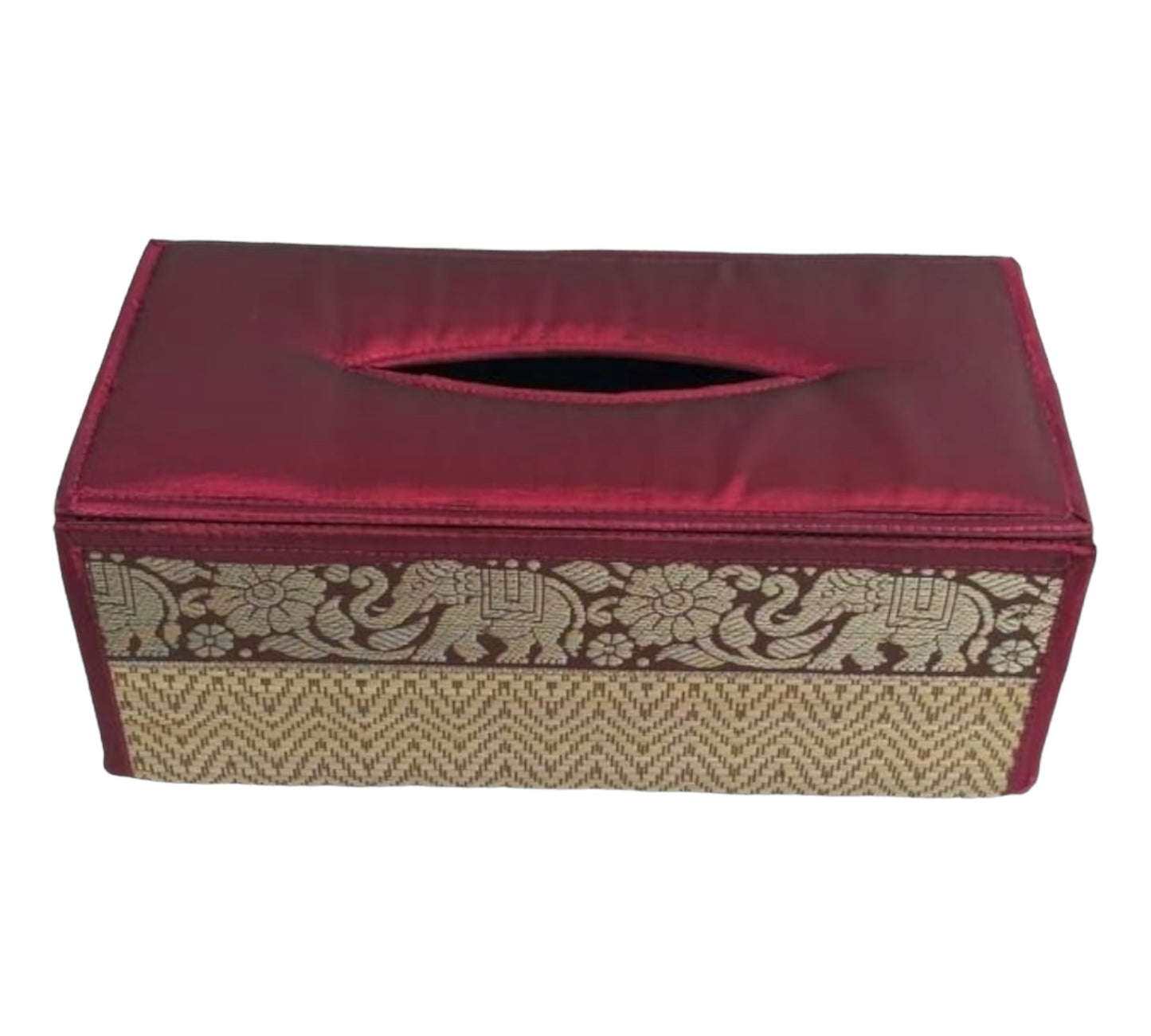 Tissue Box (Kosmetiktuch-Box) aus Rattan