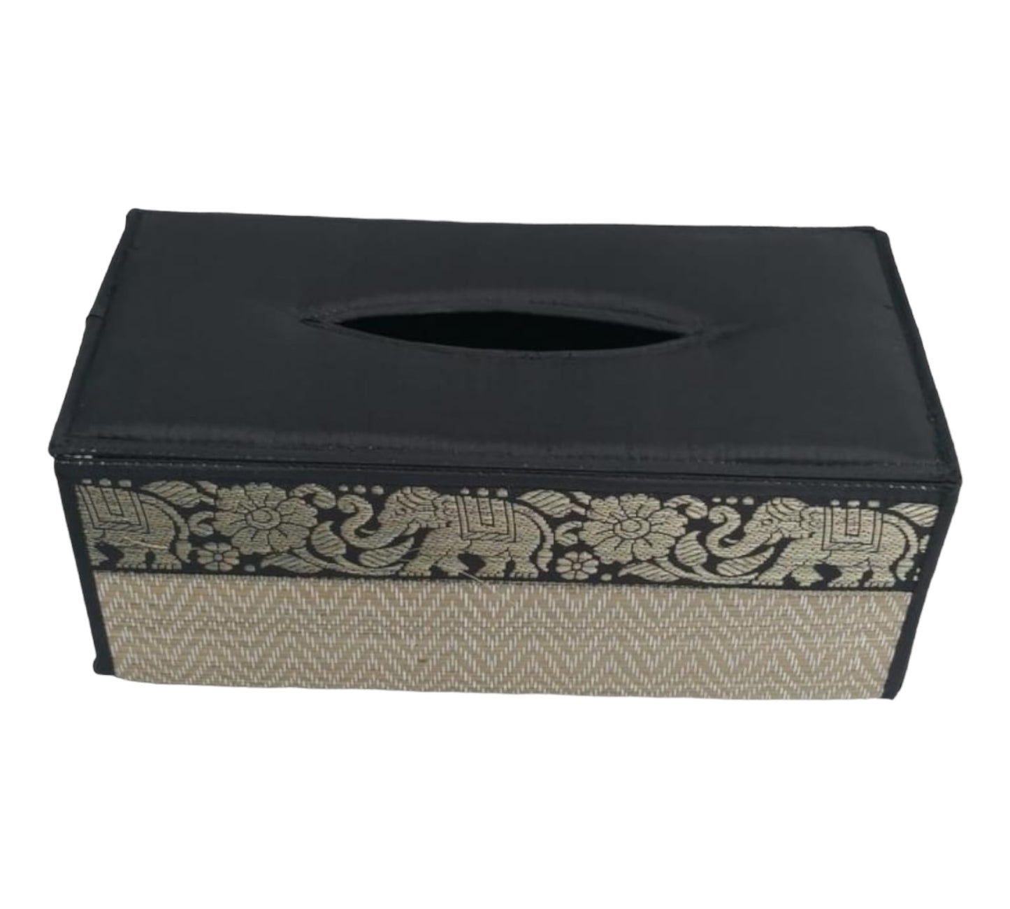 Tissue Box (Kosmetiktuch-Box) aus Rattan