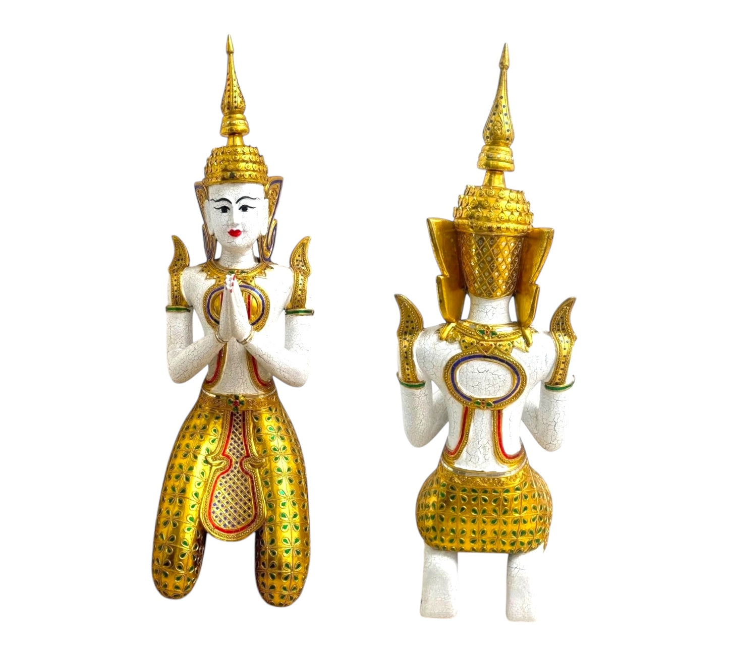 Thep Phra Nom - Engel der Göttlichkeit - knieend, Handarbeit