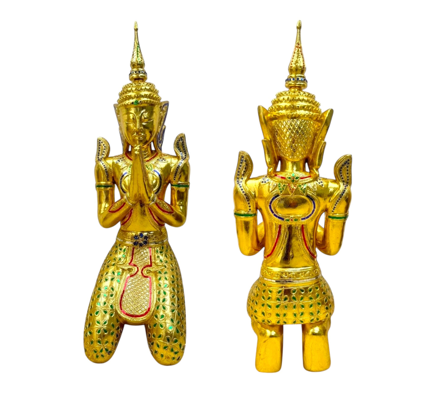 Thep Phra Nom - Engel der Göttlichkeit - knieend, Handarbeit