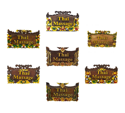 Schild "Thai Massage"
