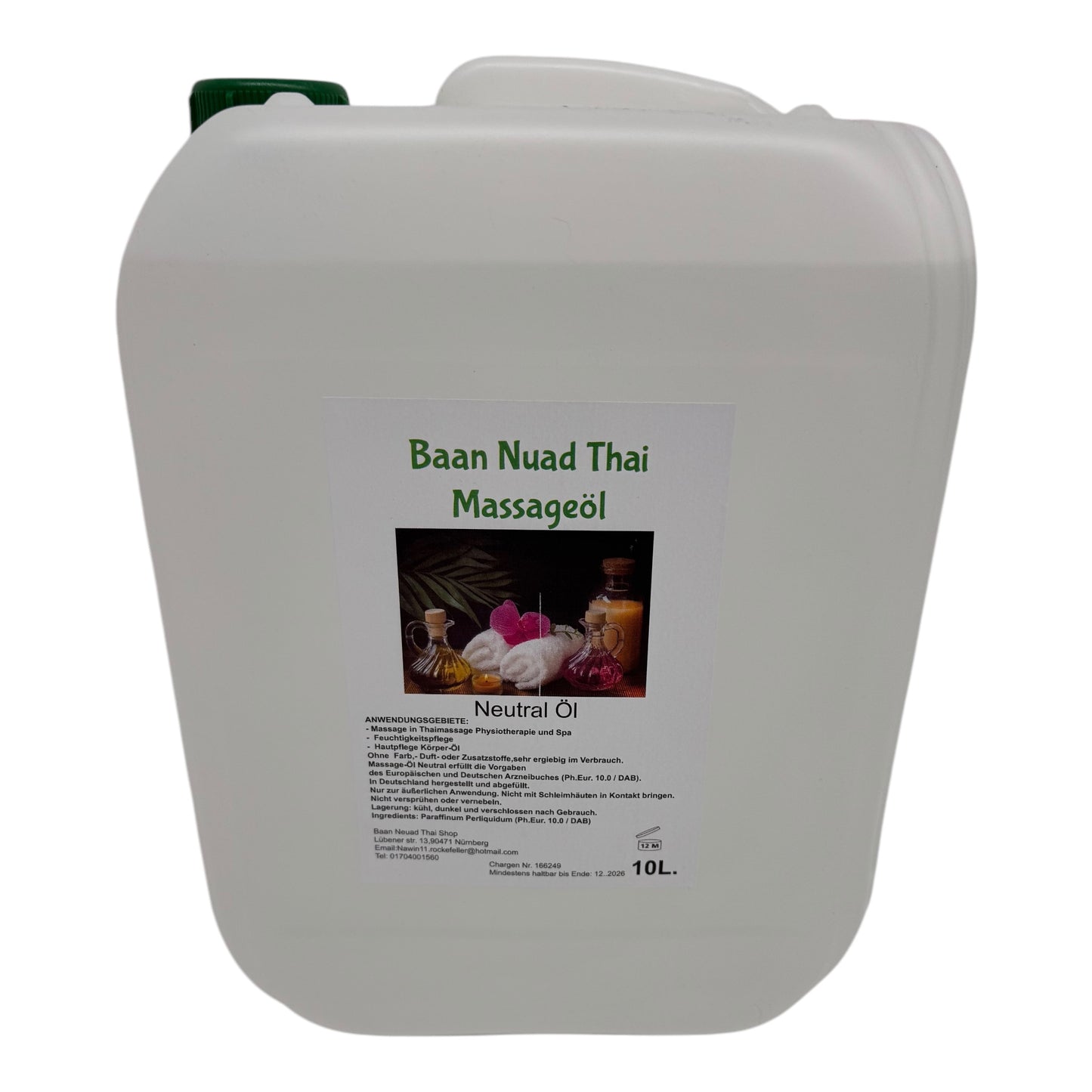 Massageöl 10 liter -natur-