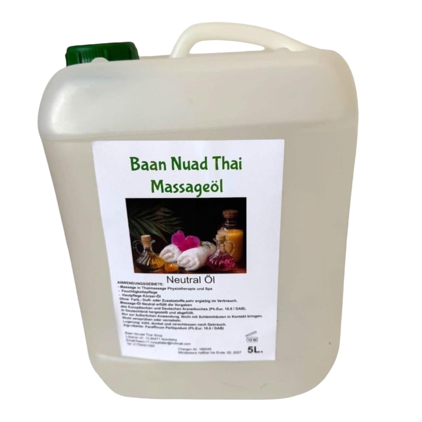 Massageöl 5 liter -natur-